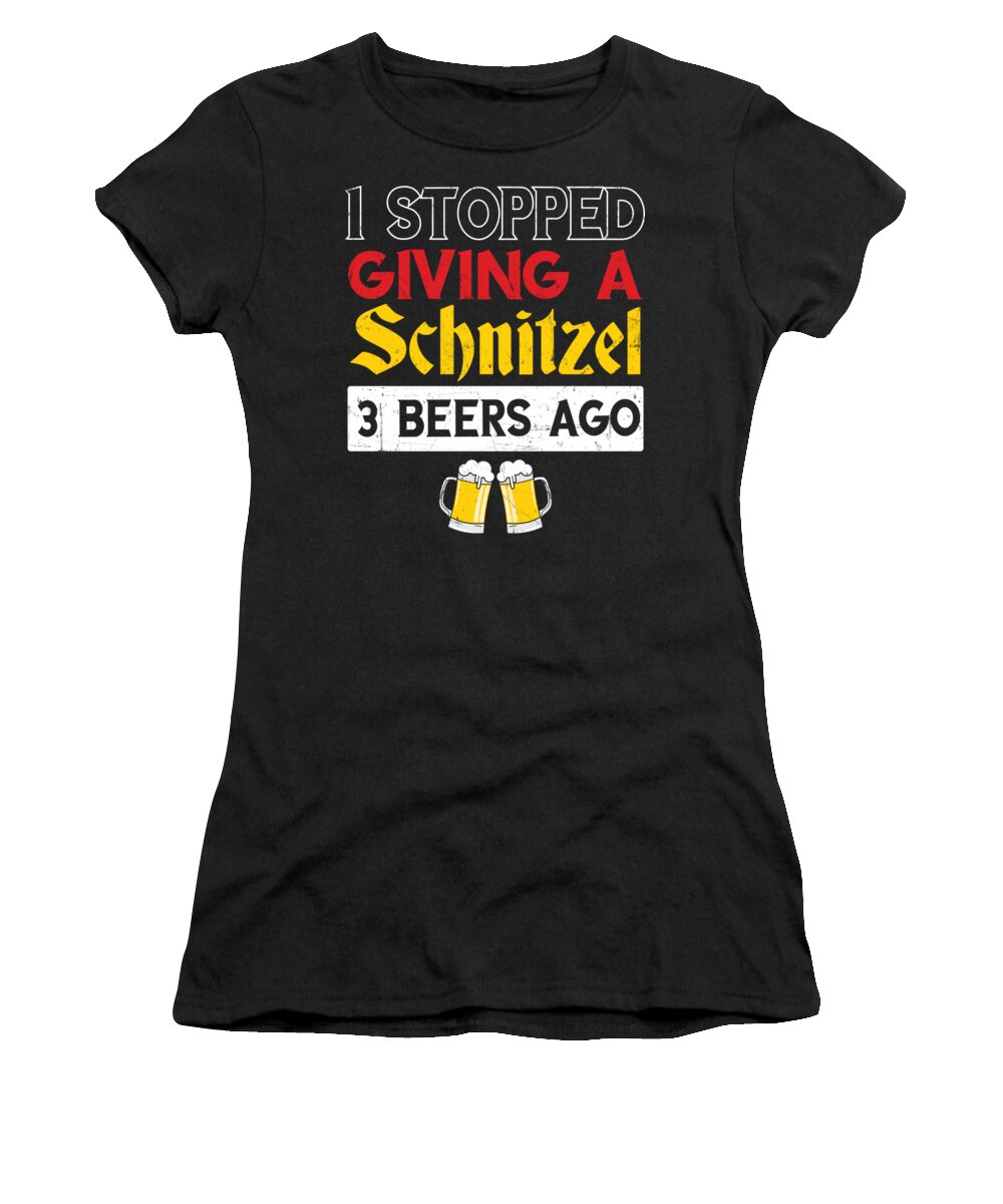 Schnitzel Beer Oktoberfest Women's T-Shirt for Sale by S