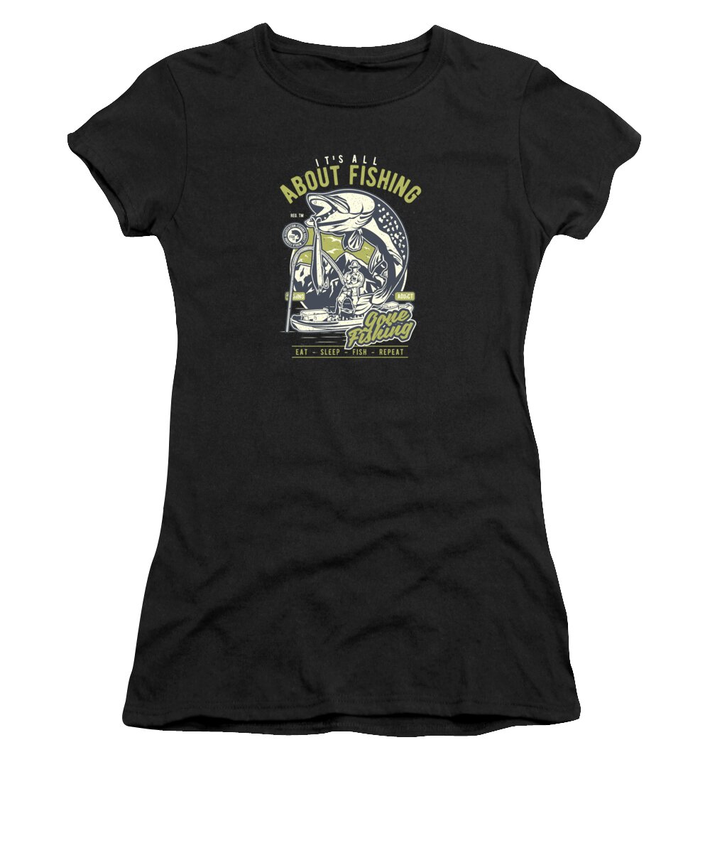 Funny Fishing Shirt, Fisherman Gifts, Fishing T-shirt for Women