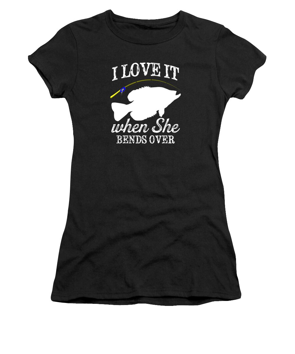 Funny Black Crappie Fishing Freshwater Fish Gift #6 Women's T-Shirt