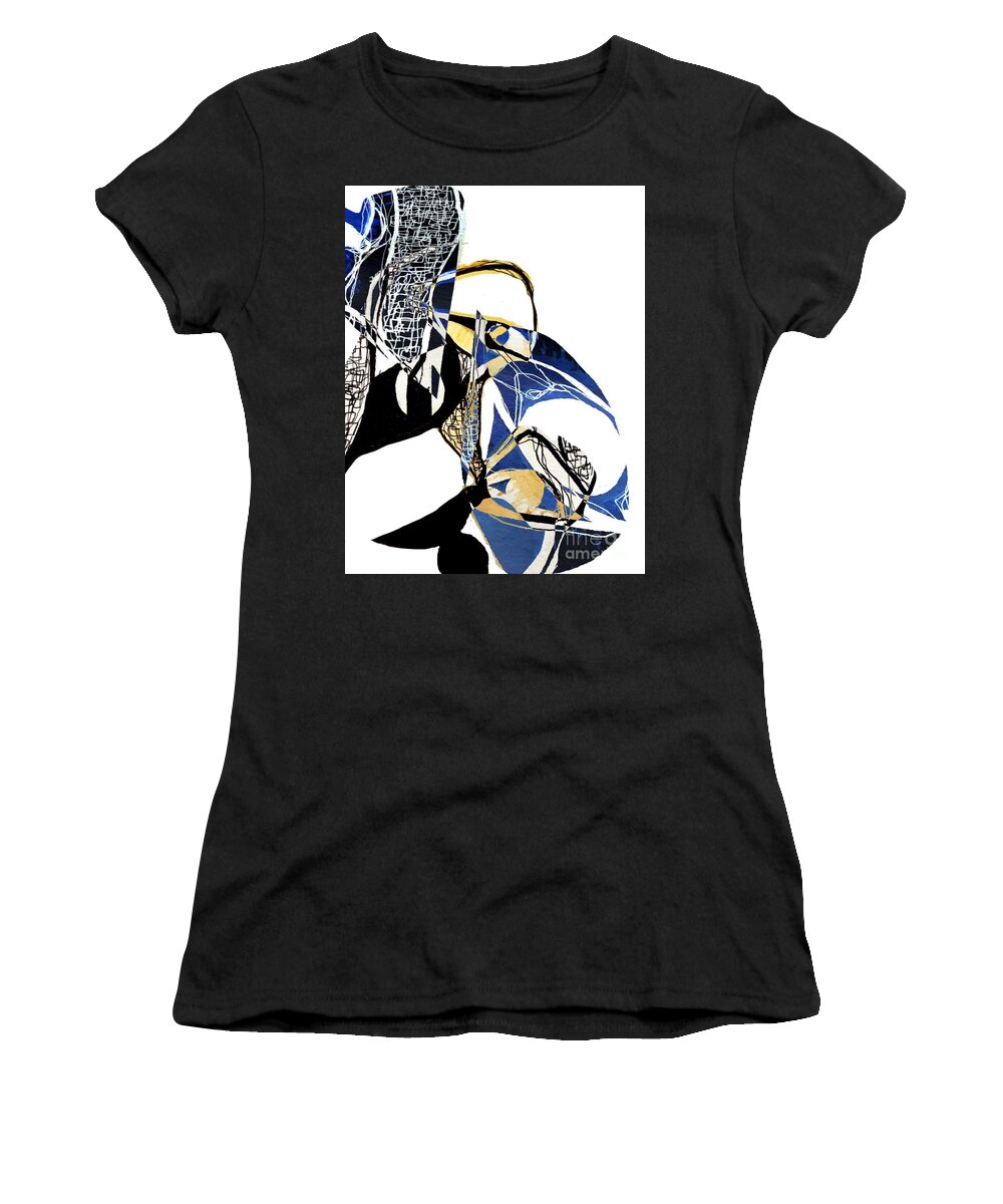 Lovers Women's T-Shirt featuring the digital art A Greeting of Two Lovers by Jeremiah Ray