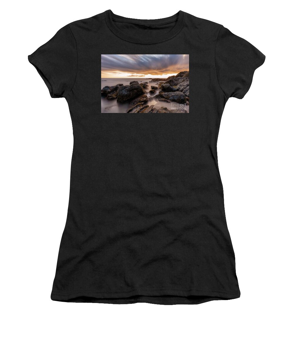 Abigail Diane Photography Women's T-Shirt featuring the photograph After the Storm, Laguna Beach, California by Abigail Diane Photography
