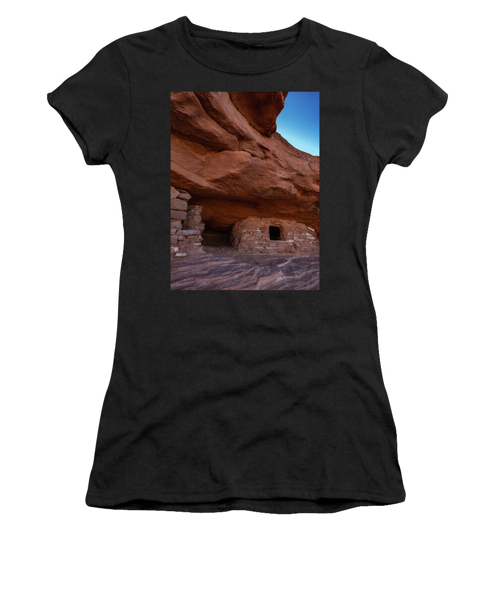 50s Women's T-Shirt featuring the photograph Anasazi Ruins by Edgars Erglis