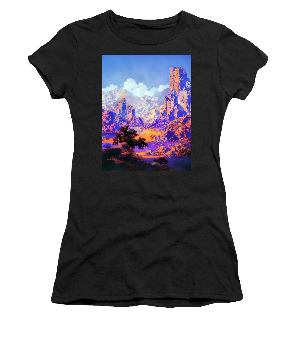 Arizona Women's T-Shirt featuring the photograph Arizona by Maxfield Parrish