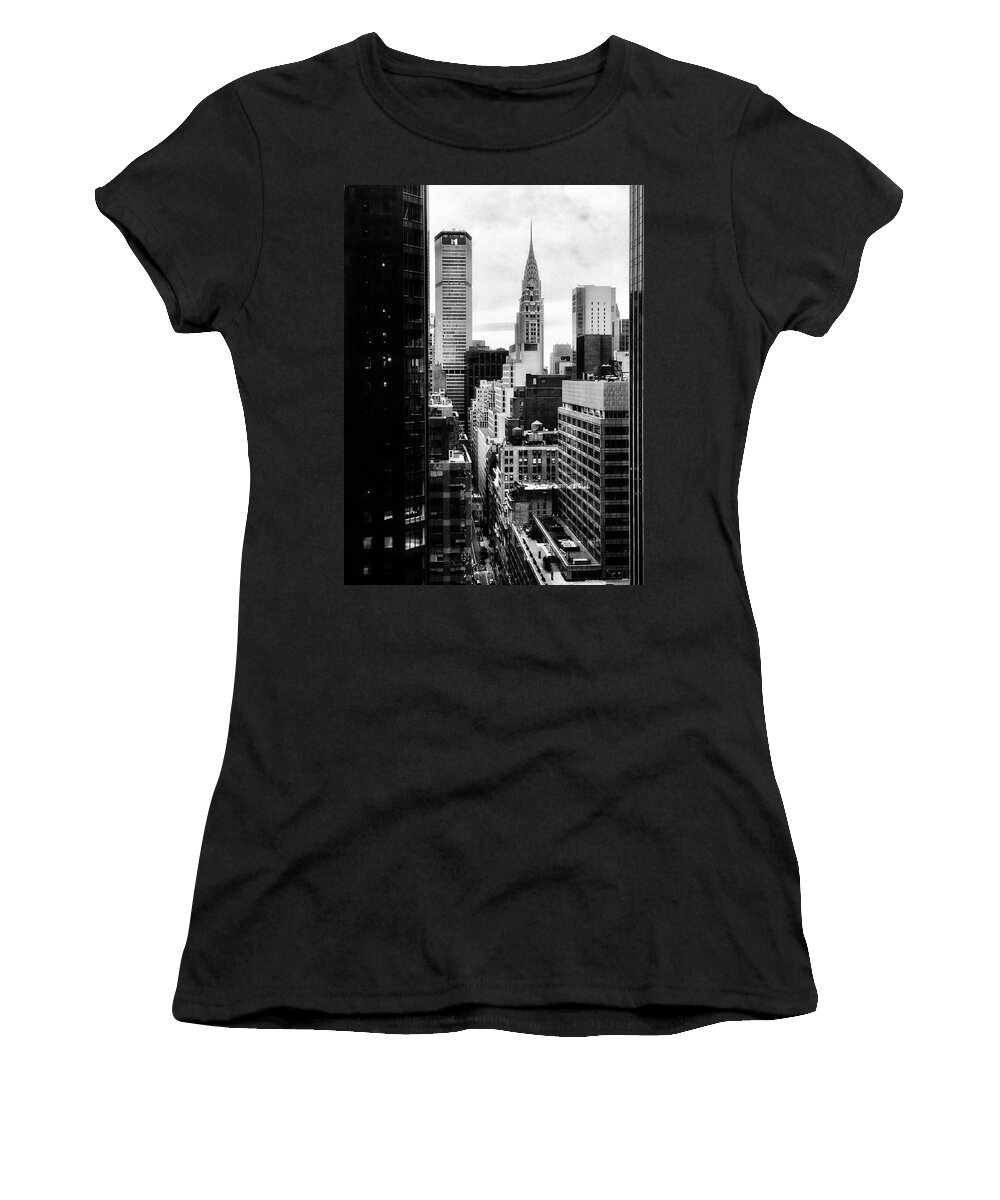 Skyline Women's T-Shirt featuring the photograph Big Apple by Canessa Thomas