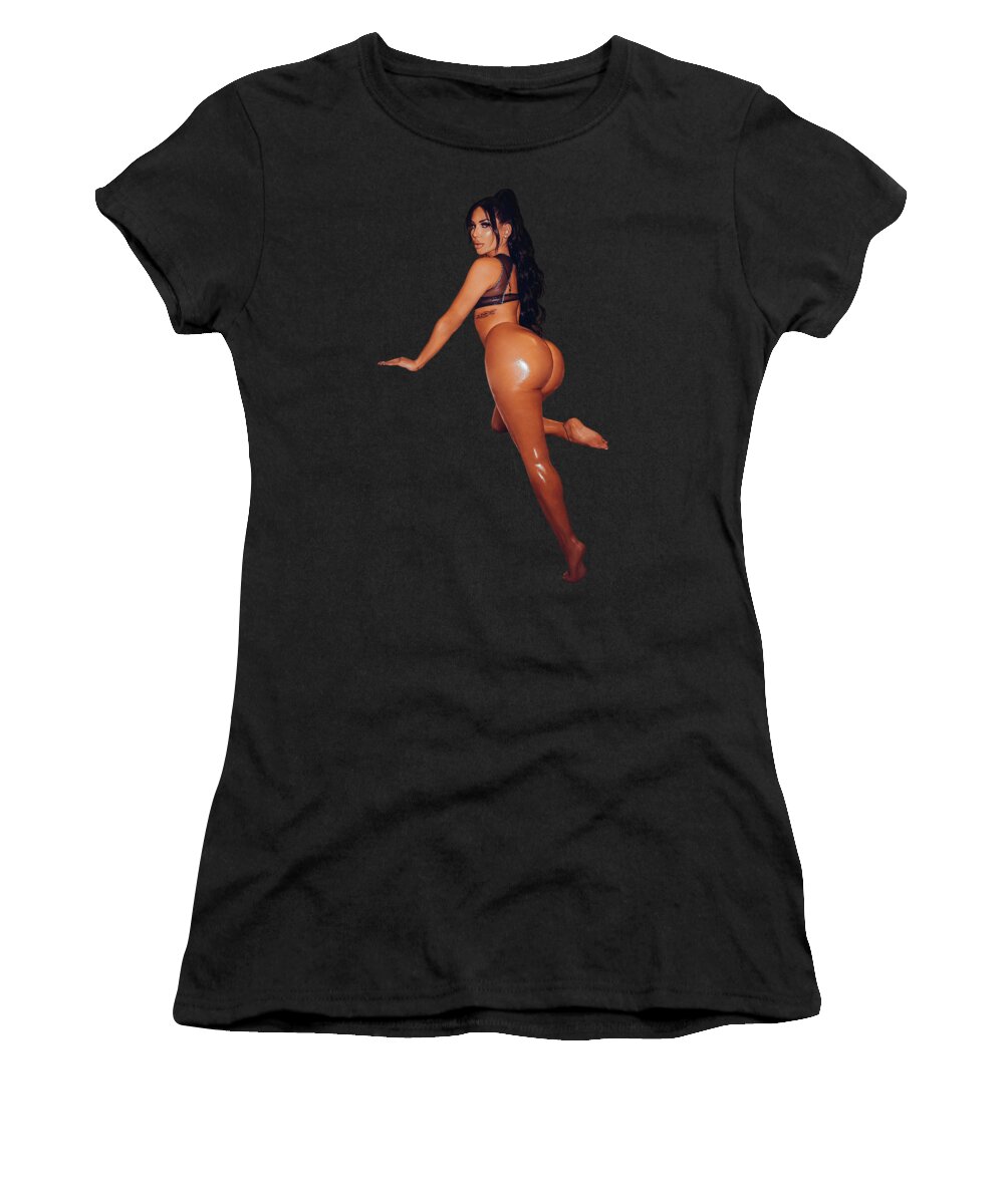 Big Ass Nude Elegant Sexy Lady Milf Giant Booty Pawg Ass Women's T-Shirt by  Hello From Aja - Pixels