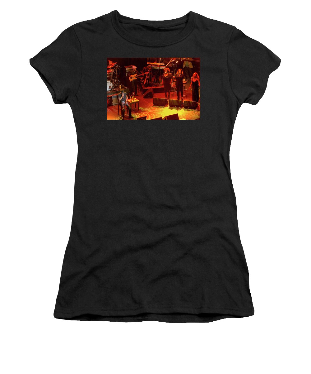 Royal Albert Hall Women's T-Shirt featuring the photograph Bobby Womack in concert at Royal Albert Hall by Andrew Lalchan
