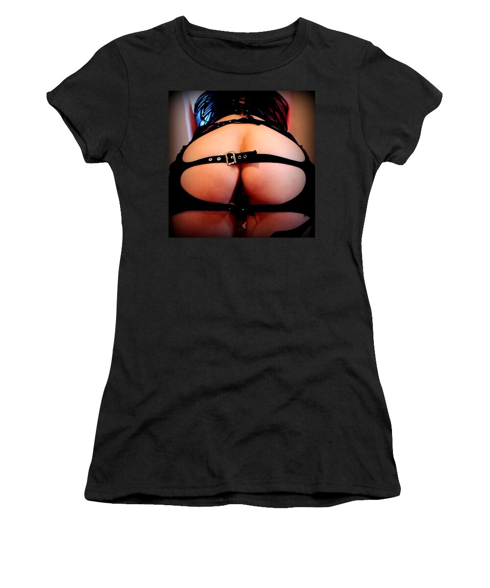 Hot Women's T-Shirt featuring the photograph Buckled Up by Guy Pettingell