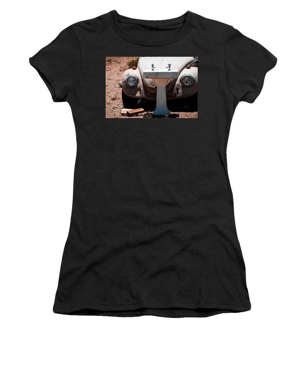 Bug Women's T-Shirt featuring the photograph Bug in the Bathroon by Bonny Puckett