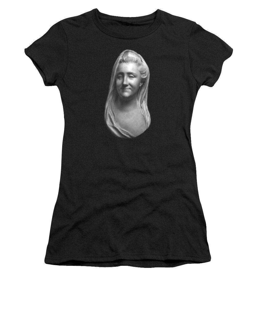 Catherine Women's T-Shirt featuring the digital art Catherine the great, Empress of Russia by Cu Biz