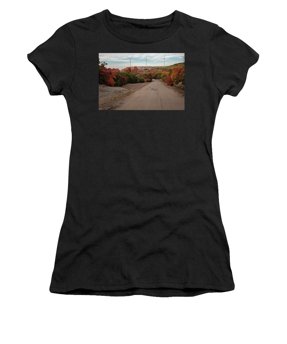 Fall Women's T-Shirt featuring the photograph Changing of the Seasons by Steve Templeton