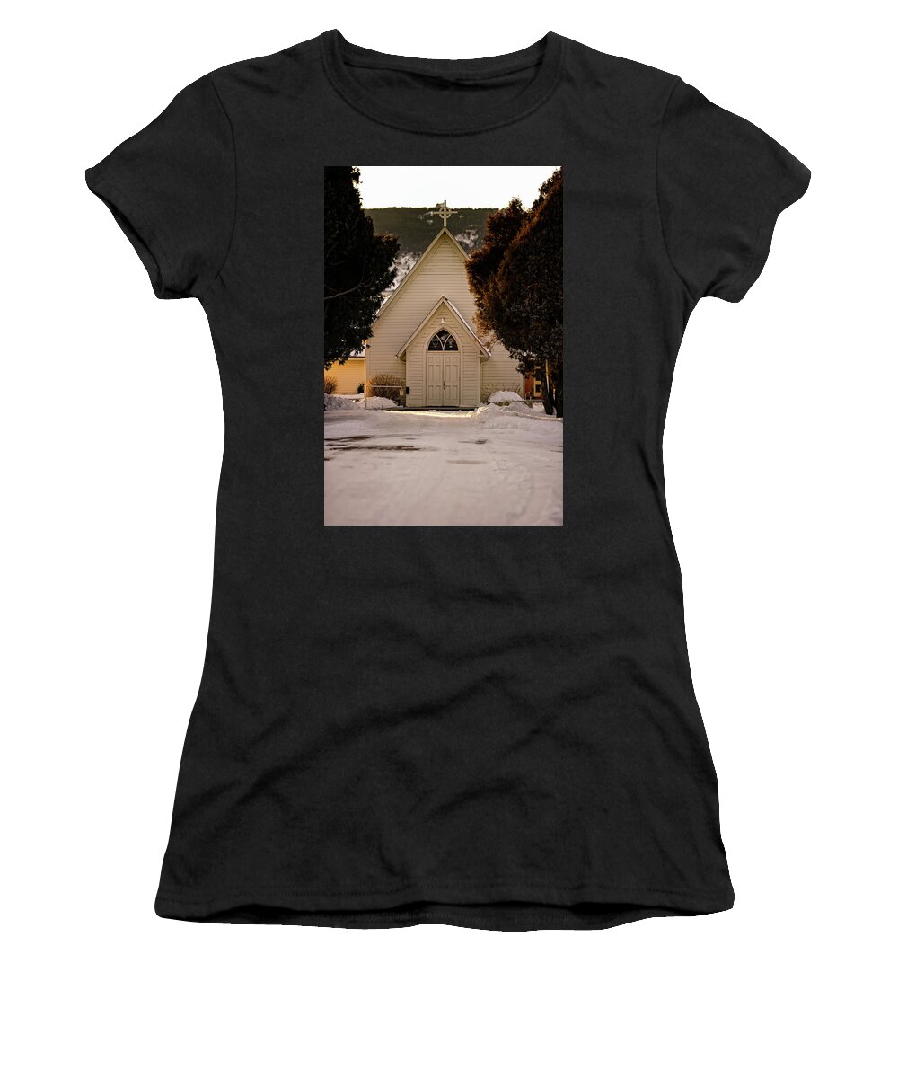 Co Women's T-Shirt featuring the photograph St. Philip in the Field by Doug Wittrock