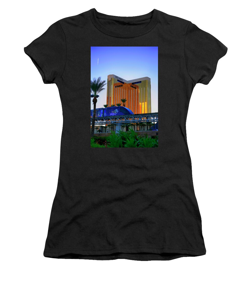 Delano Women's T-Shirt featuring the photograph Delano hotel by Chris Smith