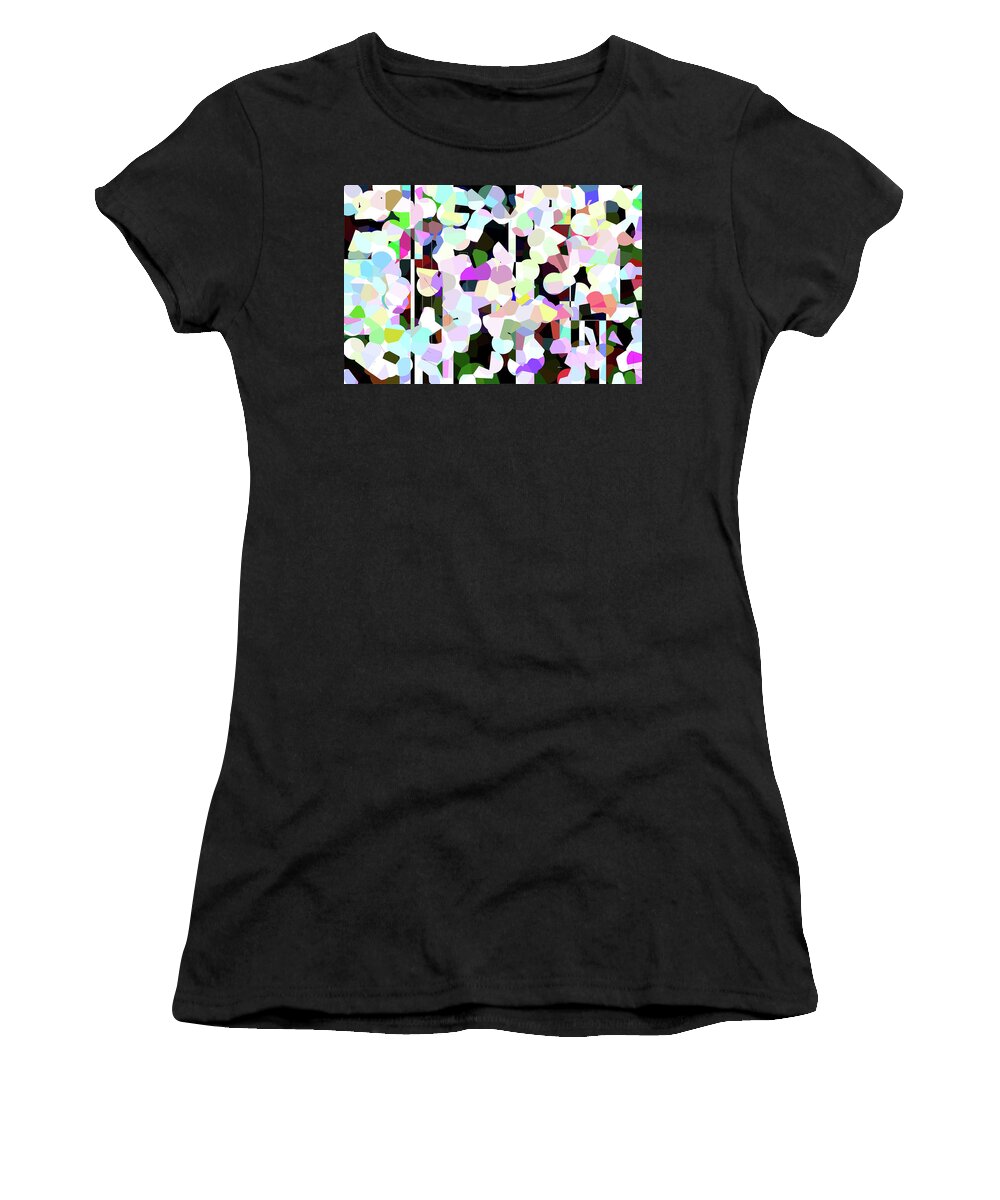 Graphic Women's T-Shirt featuring the photograph Dotted Car -part 1 by Luc Van de Steeg