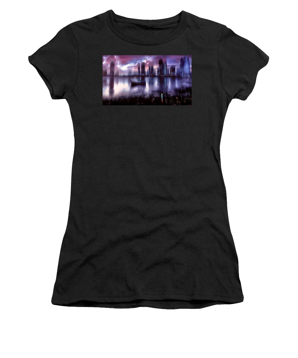 Photography Women's T-Shirt featuring the photograph Dystopian Sunrise by Craig Boehman