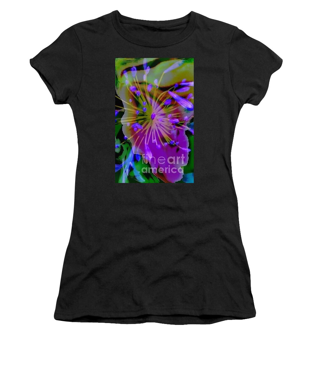  Women's T-Shirt featuring the digital art FairyFairy by Glenn Hernandez