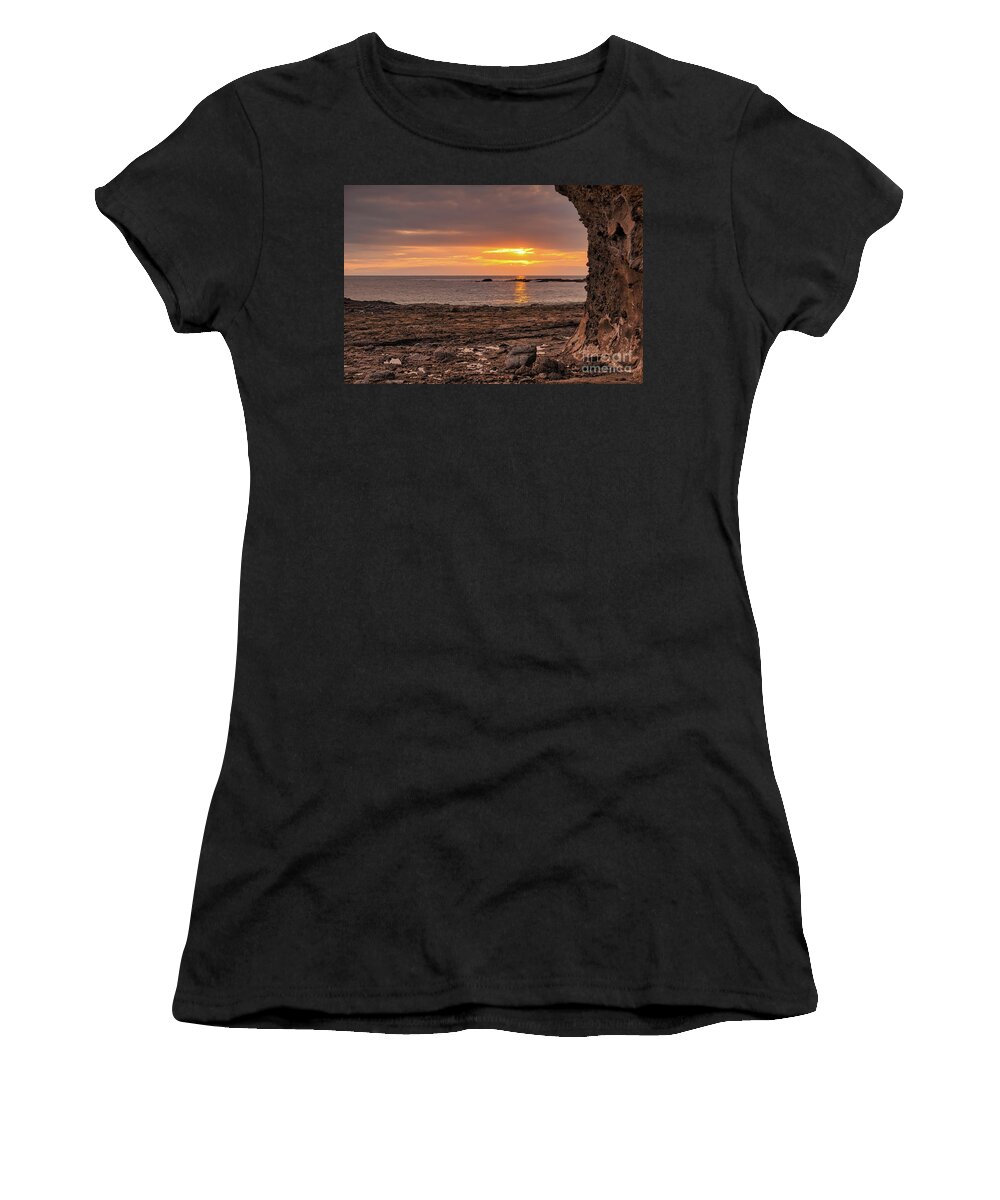 Fisherman's Cove Women's T-Shirt featuring the photograph Fisherman's Cove Art Print by Abigail Diane Photography
