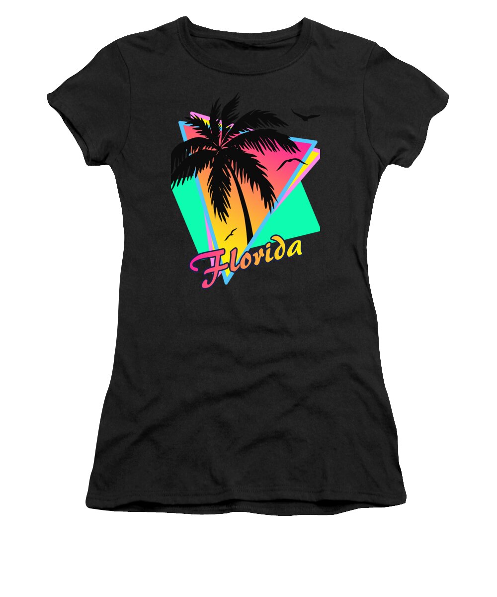 Classic Women's T-Shirt featuring the digital art Florida by Filip Schpindel