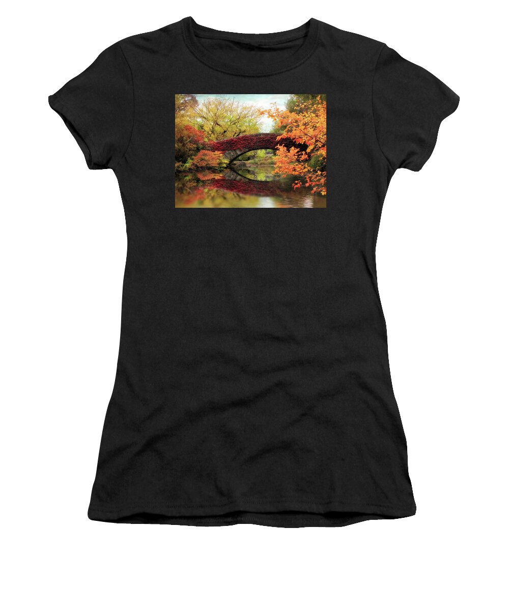 Autumn Women's T-Shirt featuring the photograph Gapstow Glory by Jessica Jenney