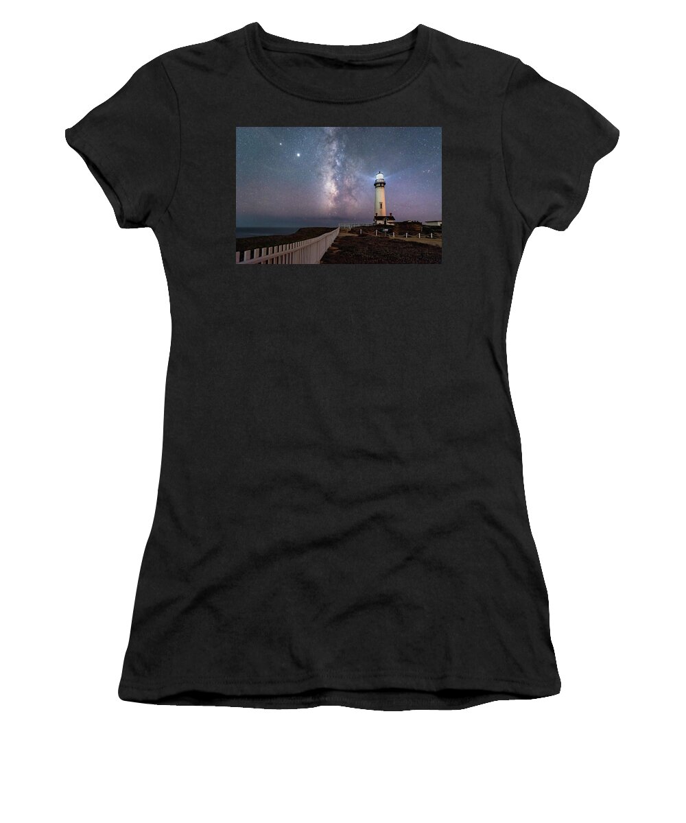 Landscape Women's T-Shirt featuring the photograph I Bid You Goodbye by Laura Macky