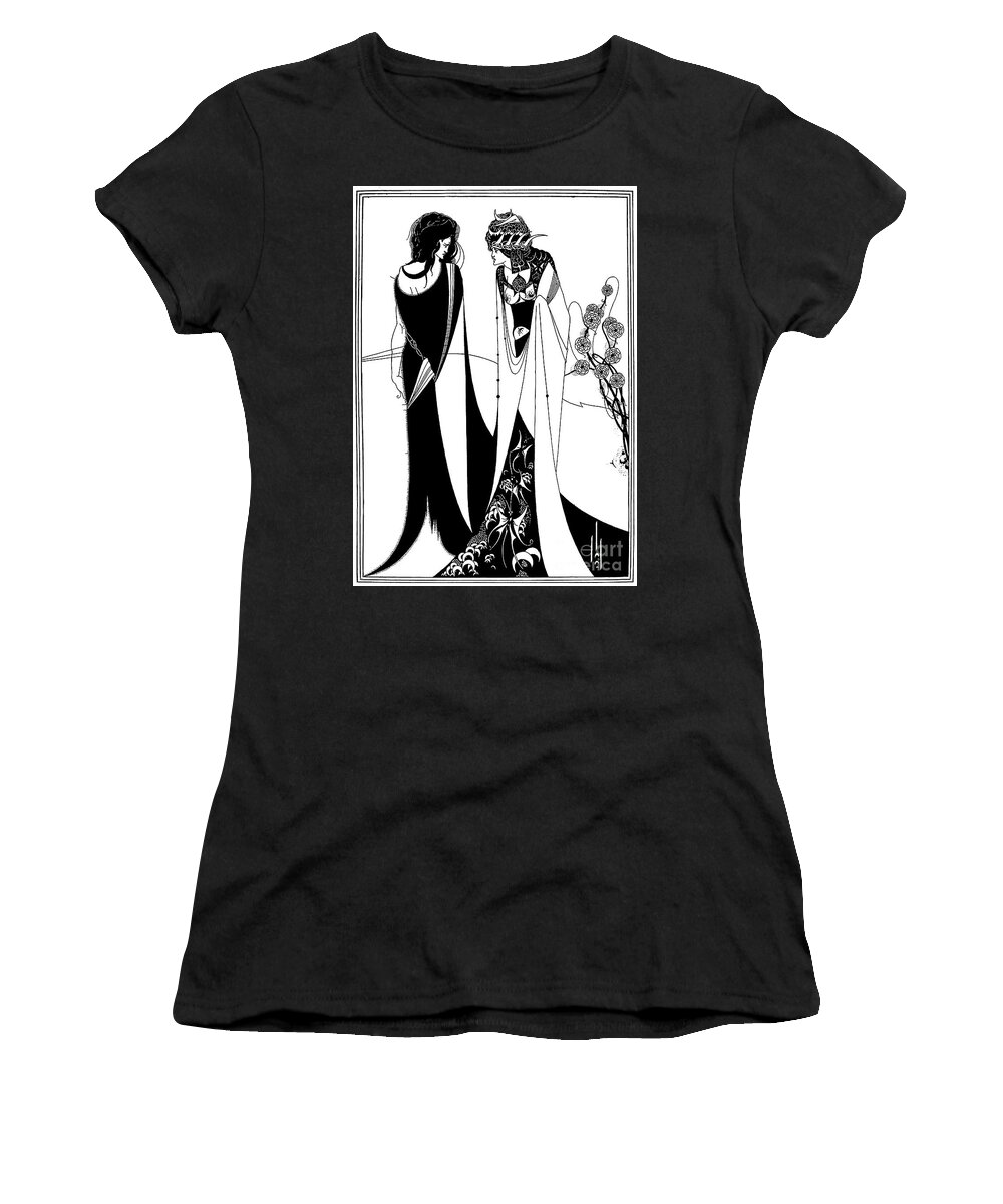 Cc0 Women's T-Shirt featuring the photograph John and Salome by Jack Torcello