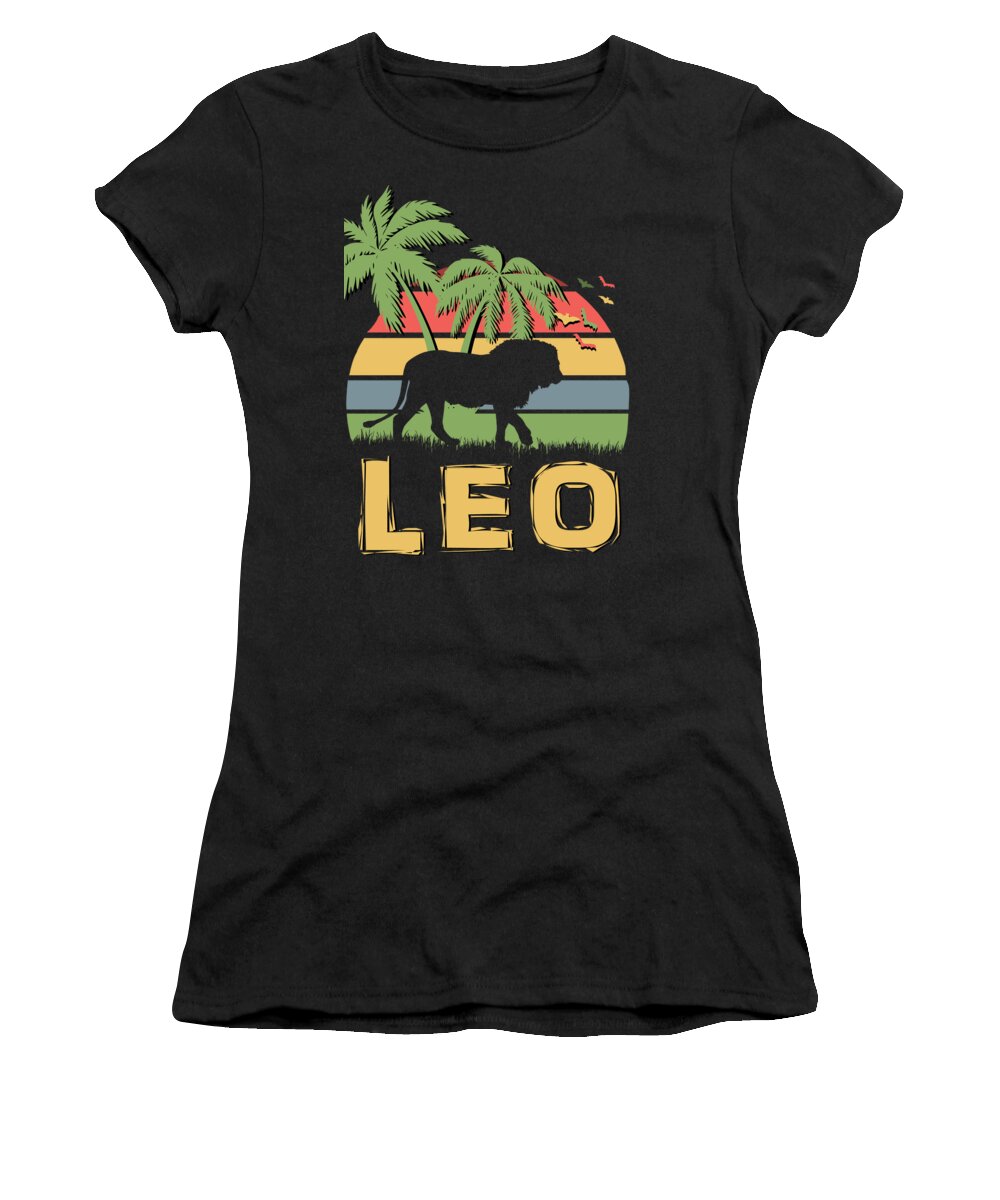 Leo Women's T-Shirt featuring the digital art LEO by Filip Schpindel