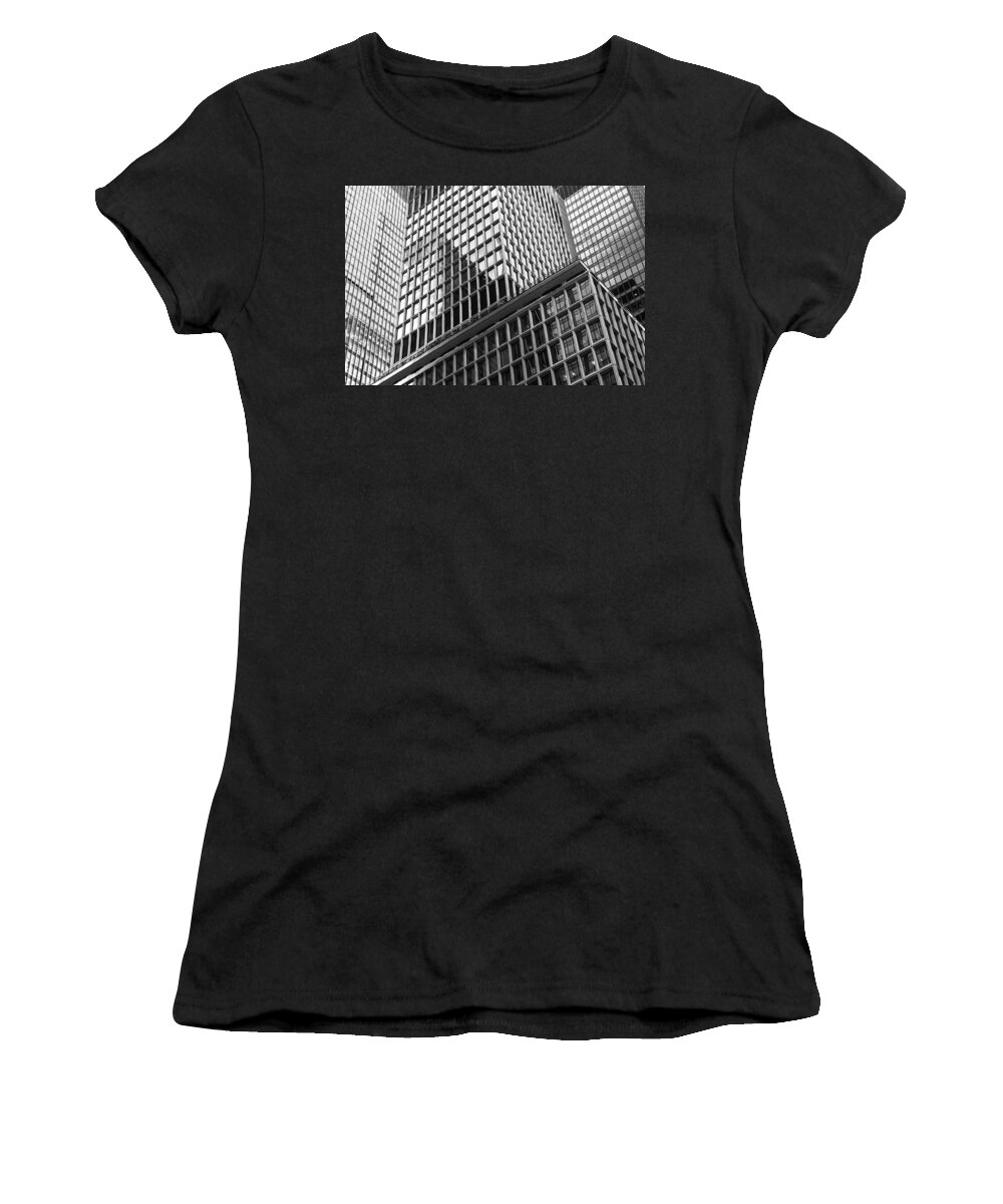 Architecture Women's T-Shirt featuring the photograph Lines and Angles by Moira Law