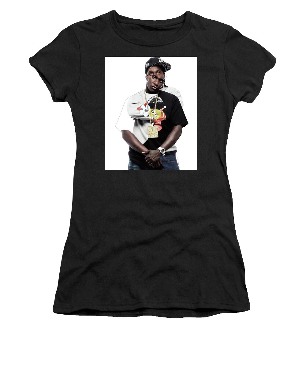 Hiphop Women's T-Shirt featuring the digital art Lord Willin by Corey Wynn