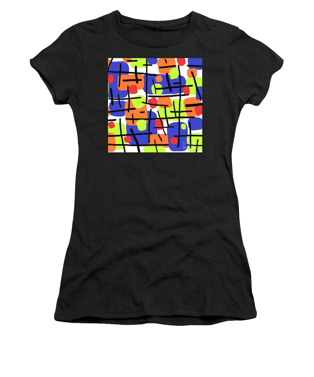 Dots Women's T-Shirt featuring the digital art Magic Marker by Designs By L