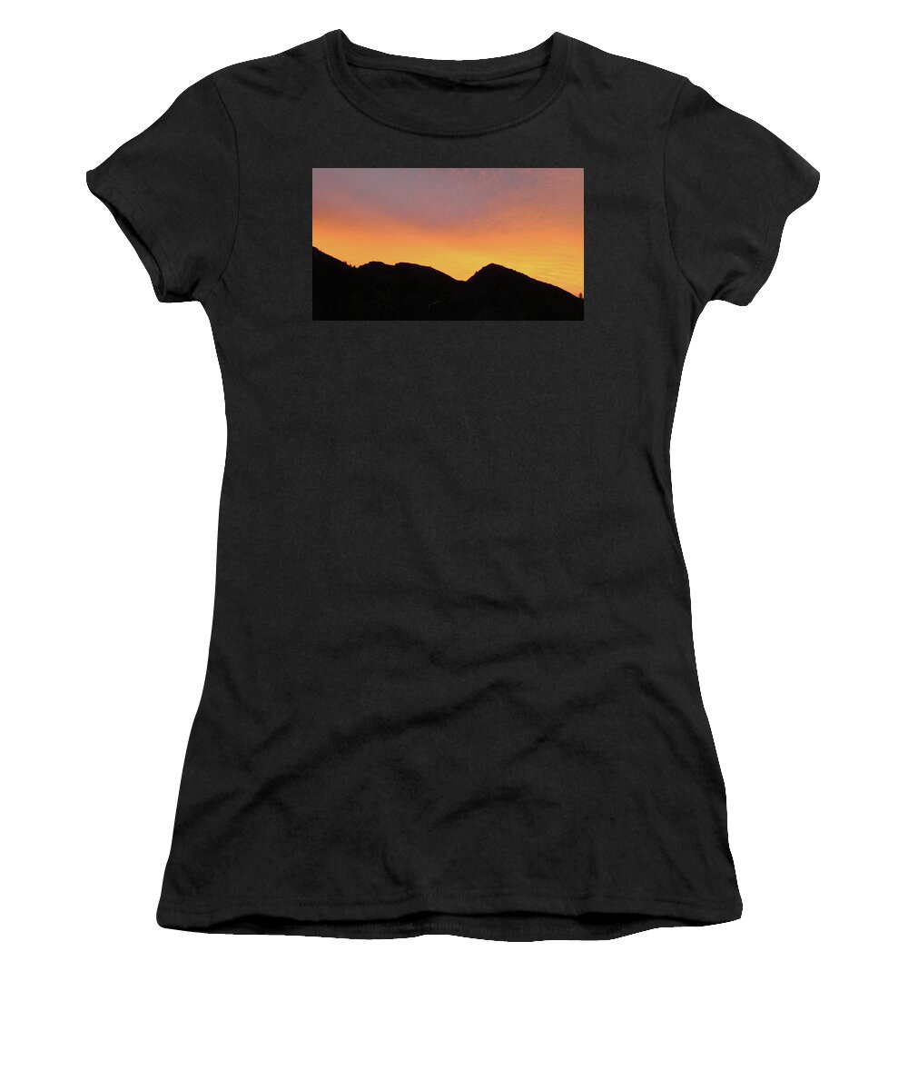 Landscape Women's T-Shirt featuring the photograph Magma ocean by Karine GADRE