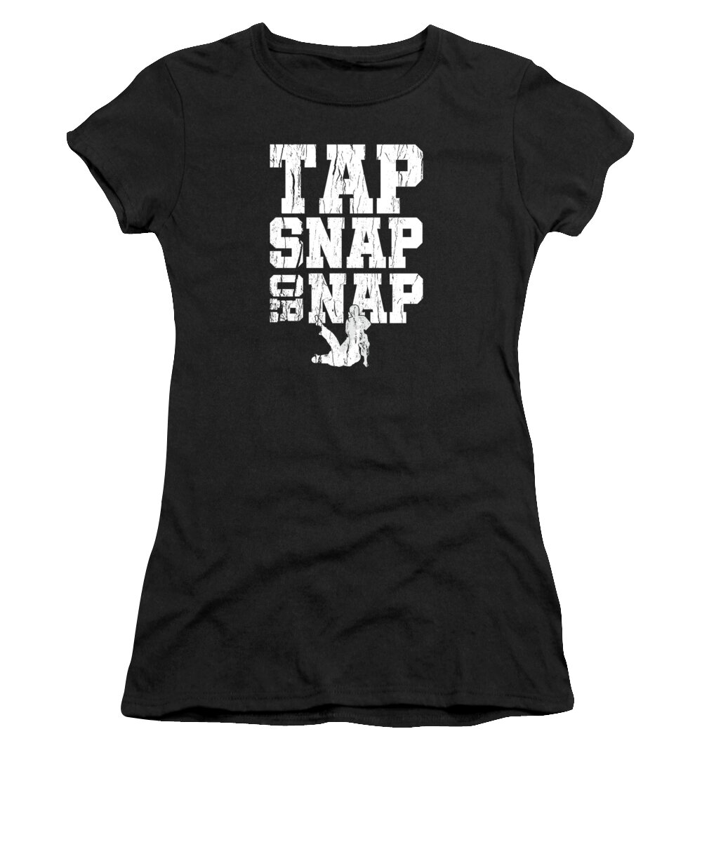 MMA Mixed Martial Arts Tap Snap Nap Funny Apparel Women's T-Shirt by  Michael S - Pixels