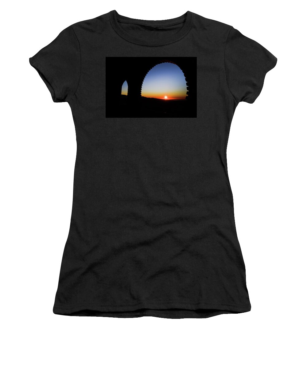 Moorish Women's T-Shirt featuring the photograph Moorish sunrise by Gary Browne