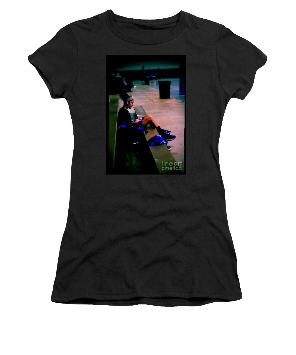 Teen Women's T-Shirt featuring the photograph Music by Frank J Casella