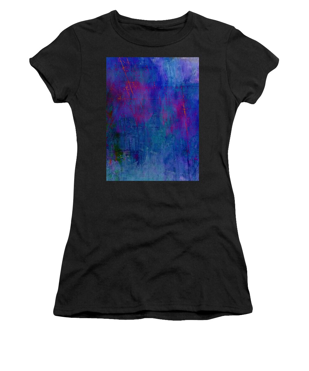 Abstract Women's T-Shirt featuring the digital art Neytiri by Ken Walker