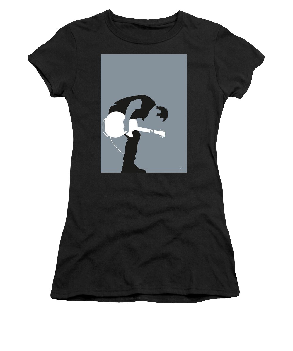 Nine Women's T-Shirt featuring the digital art No197 MY Nine Inch Nails-MMuP-notxt by Chungkong Art