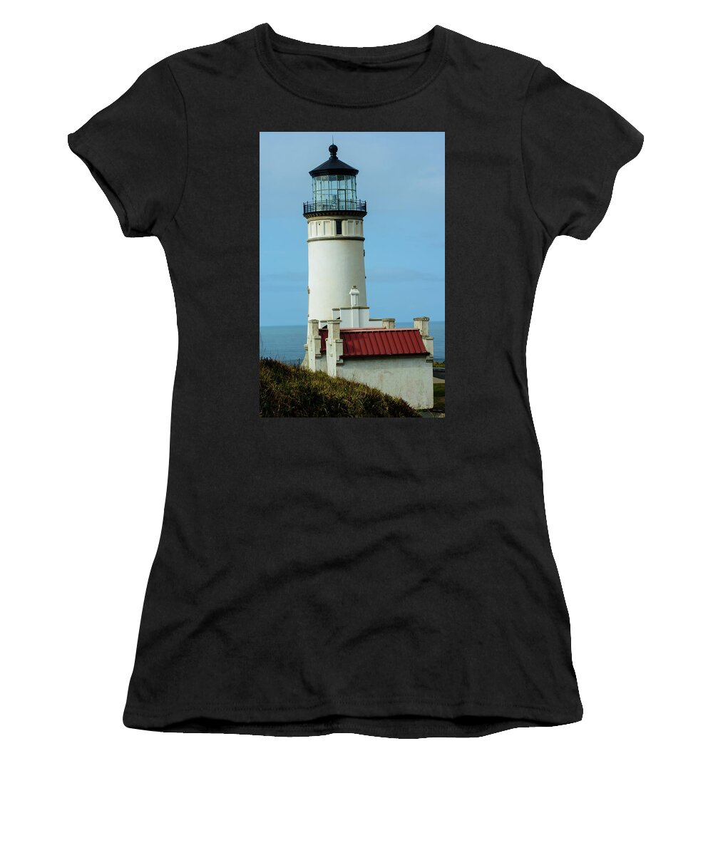 Lighthouse Women's T-Shirt featuring the photograph North Head Lighthouse by Tikvah's Hope