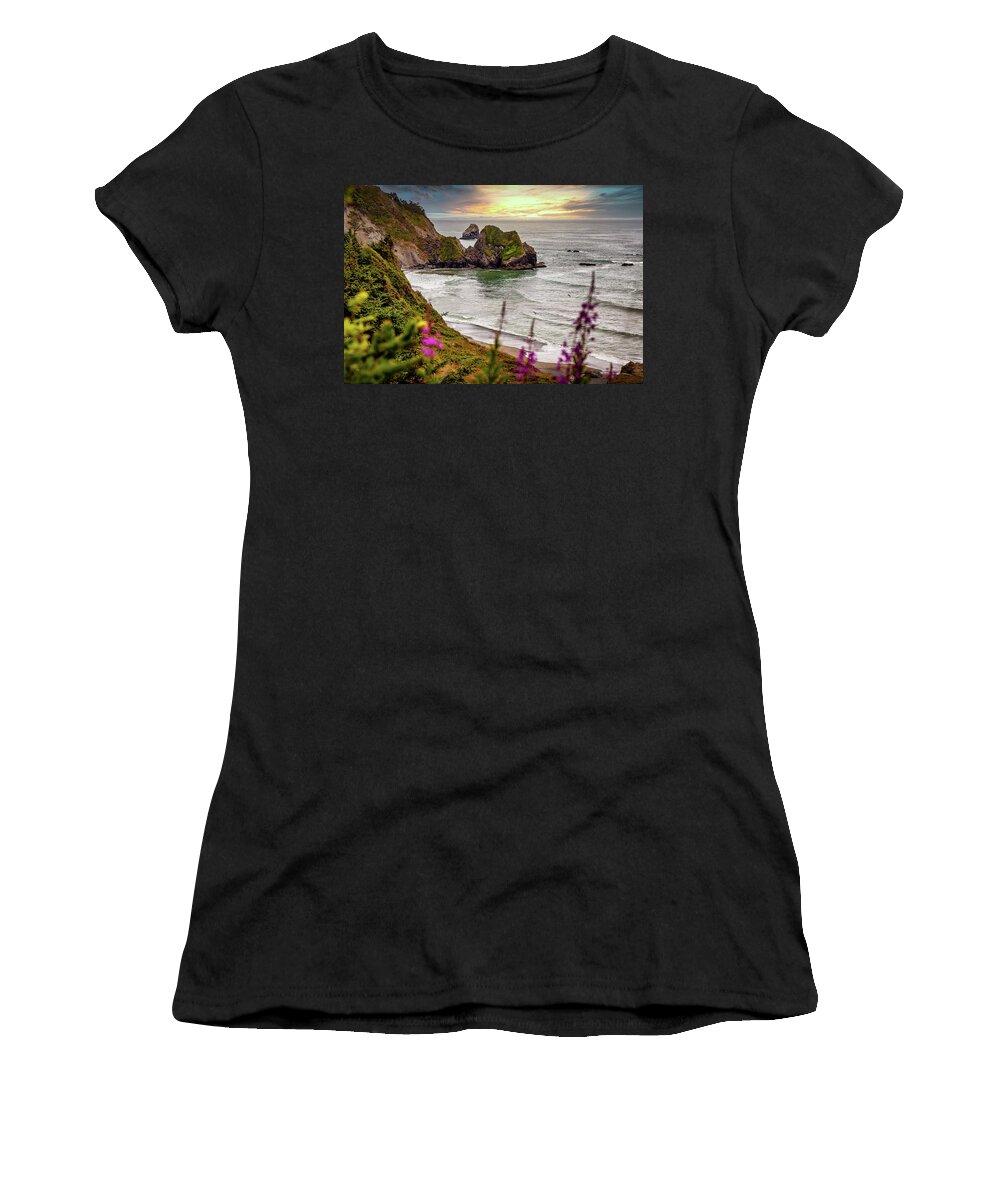 California Women's T-Shirt featuring the photograph Northern California Sunset by Bradley Morris