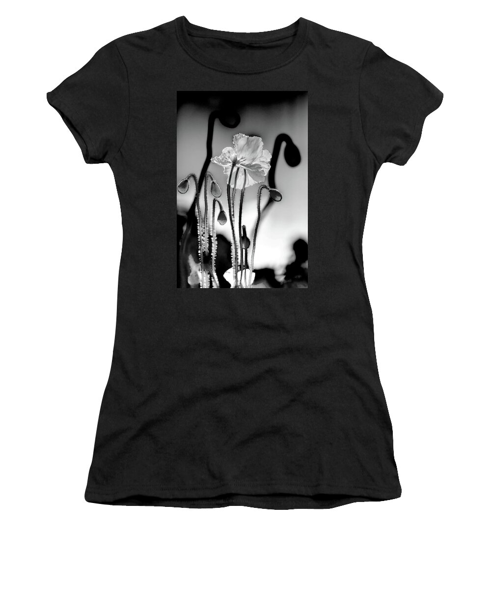 Beautiful Women's T-Shirt featuring the photograph Out Of Shadows by Az Jackson