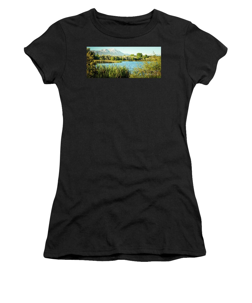 Peaceful Colorado Landscape Women's T-Shirt featuring the photograph Peaceful Colorado Landscape by Imagery by Charly
