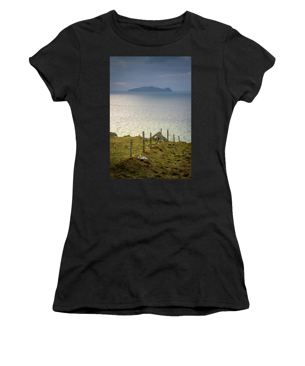 Coast Women's T-Shirt featuring the photograph Picketed Sleeping Giant by Mark Callanan