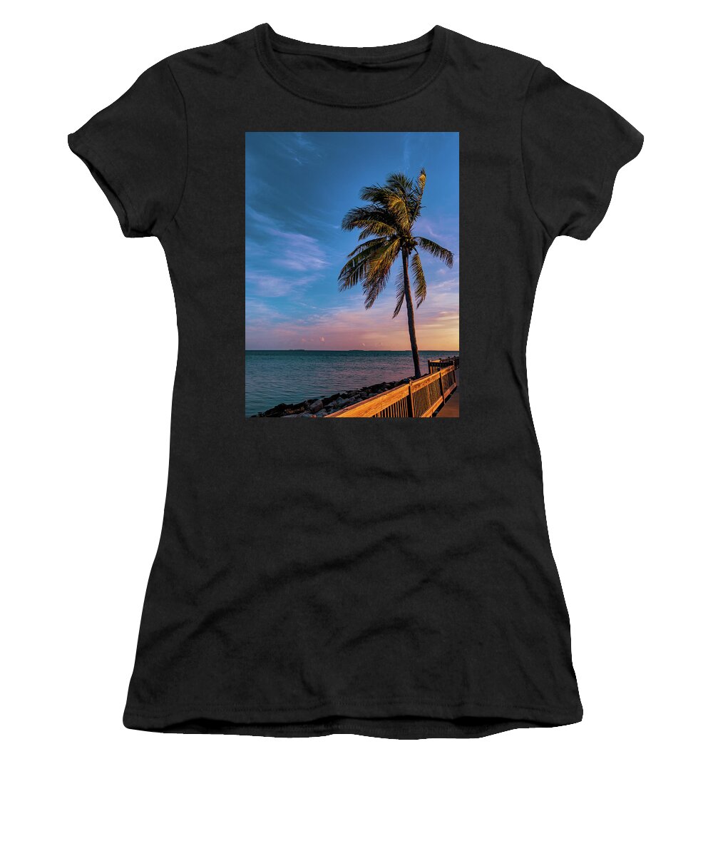 Sunrise Women's T-Shirt featuring the photograph Picture Perfect by Sue M Swank