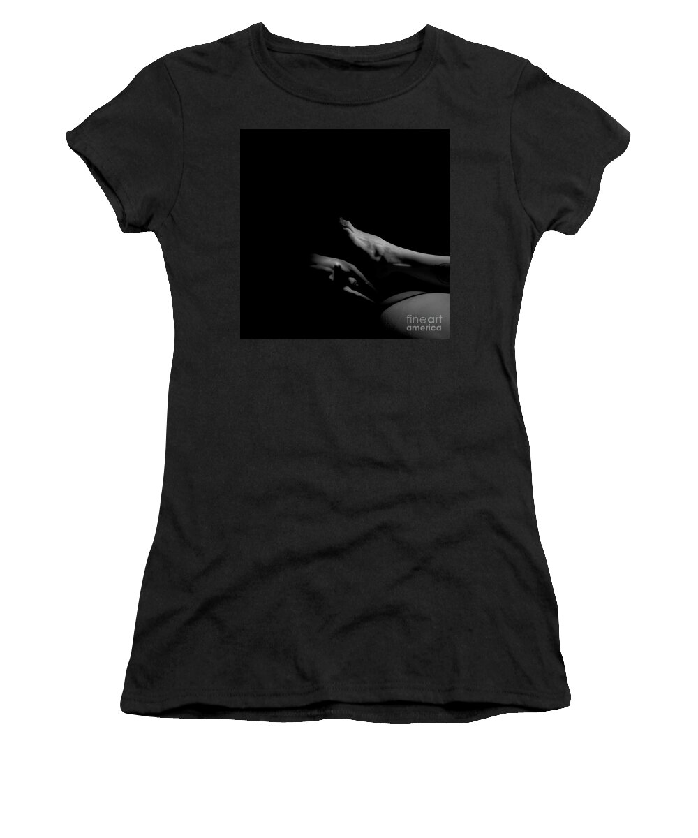 Body Shape Women's T-Shirt featuring the photograph Reentry Girl 03 by Rolf Bertram