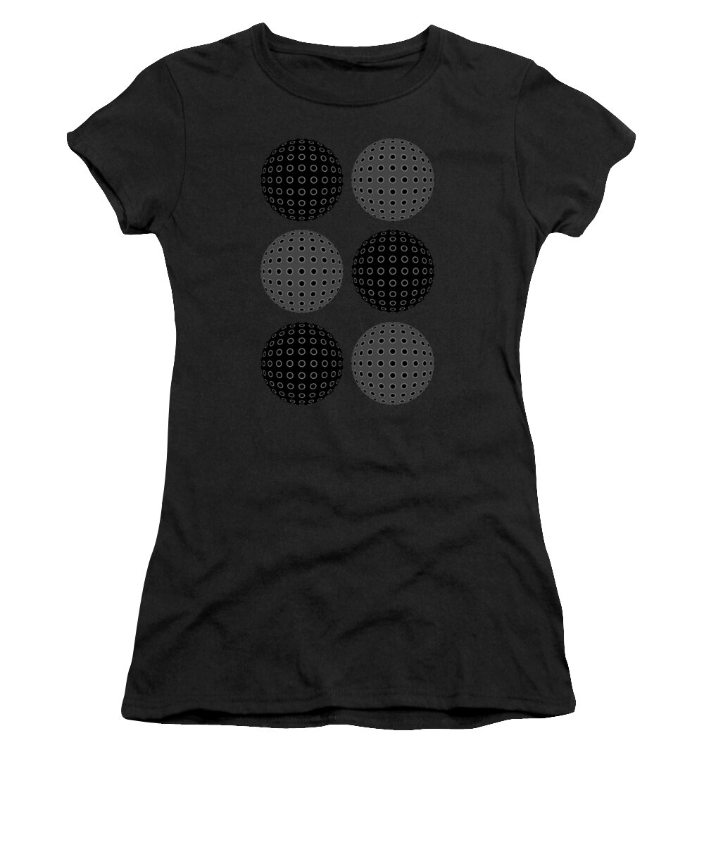 Geometric Women's T-Shirt featuring the digital art Sans Covid I by Diego Taborda