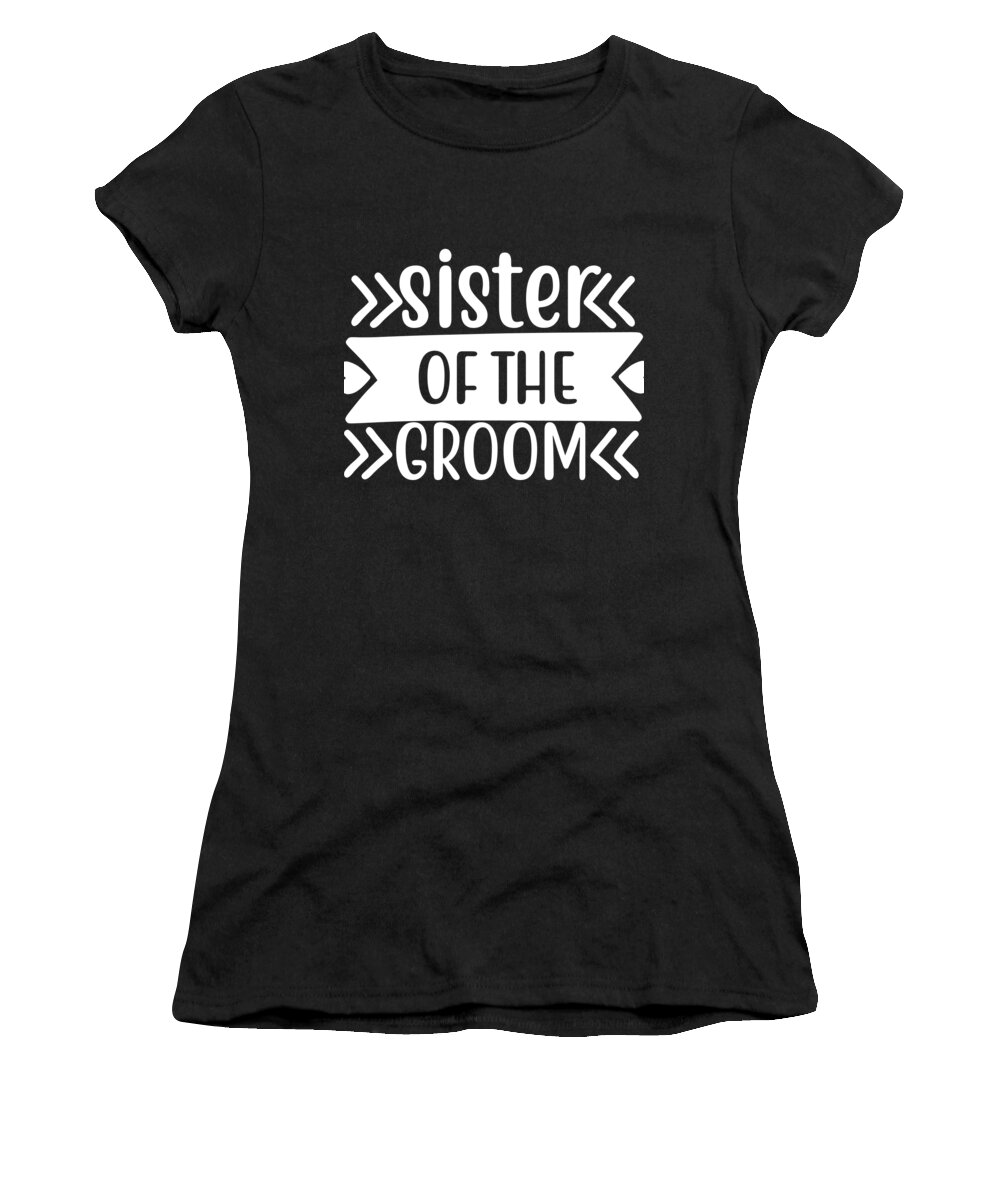 Bridesmaid Women's T-Shirt featuring the digital art Sister of the Groom by Jacob Zelazny