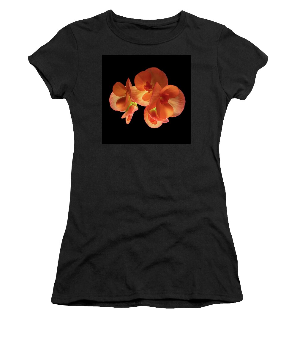 Rudyard Kipling Quotes Women's T-Shirt featuring the photograph Orange and Black by Kevin Suttlehan