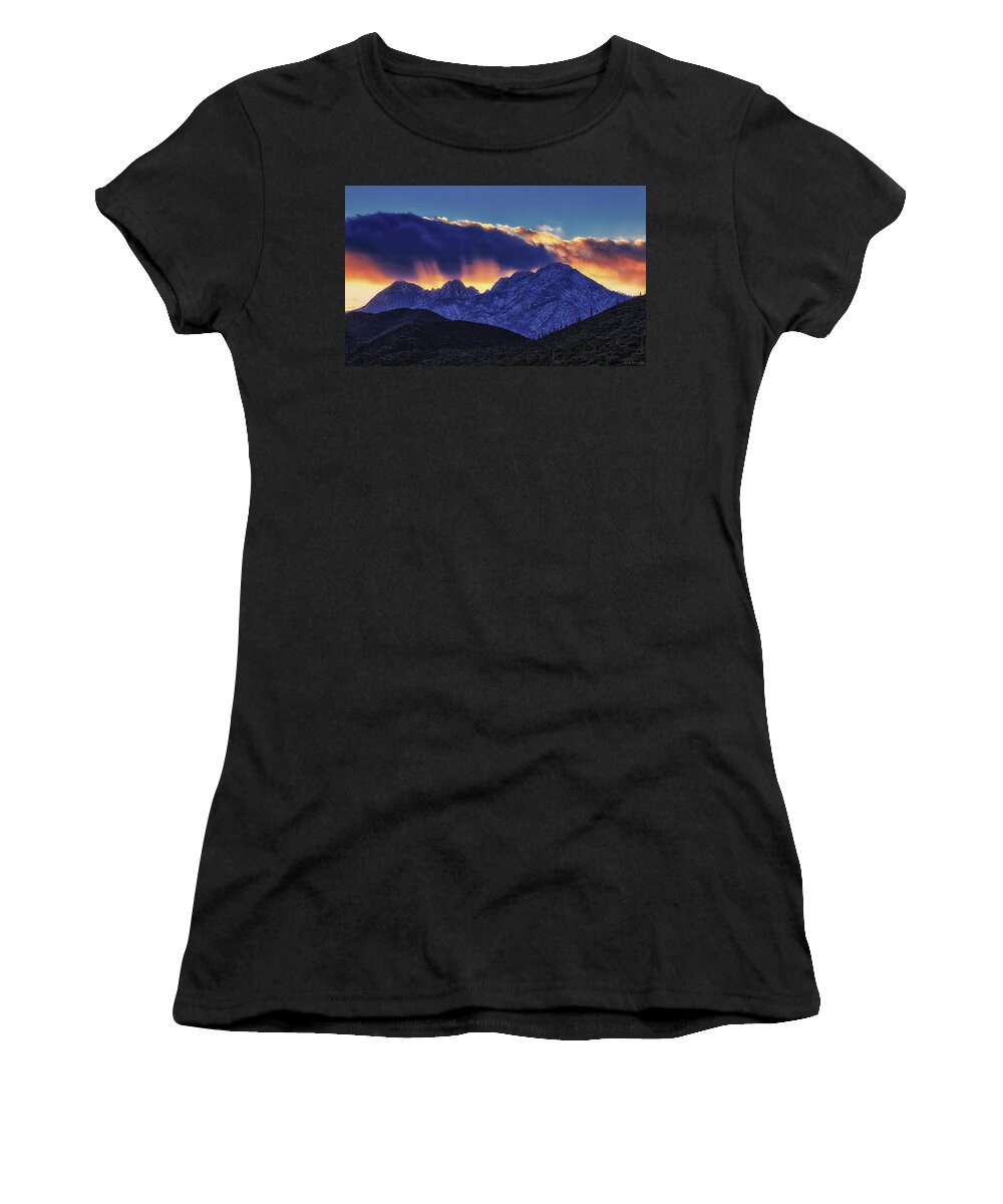 American Southwest Women's T-Shirt featuring the photograph Sudden Splendor by Rick Furmanek