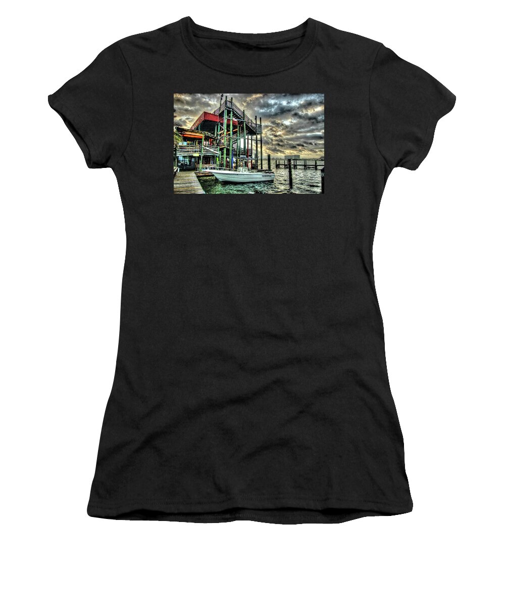 Alabama Women's T-Shirt featuring the digital art Tacky Jack Morning by Michael Thomas