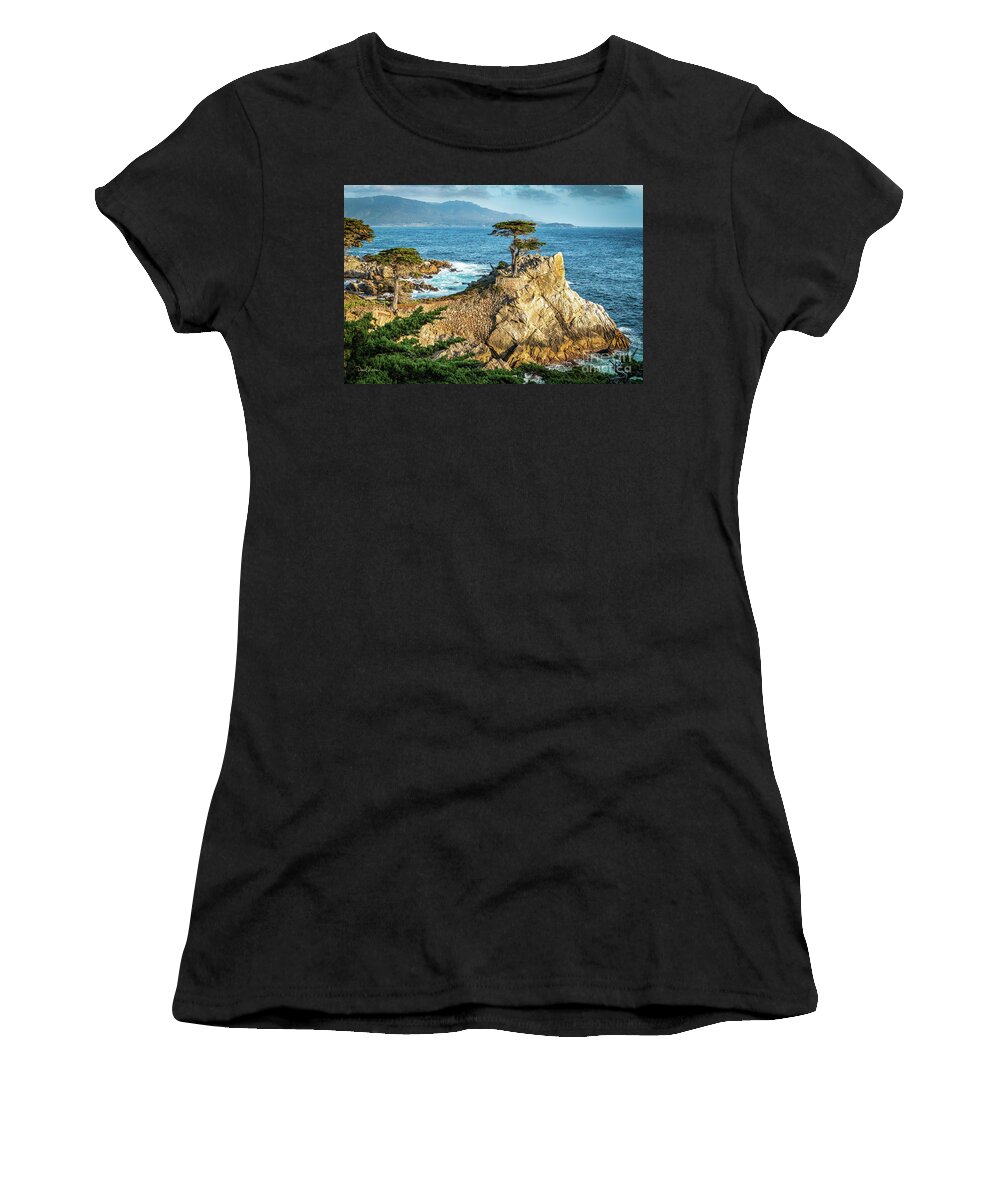 17 Mile Drive Women's T-Shirt featuring the photograph The Lone Cypress by David Levin