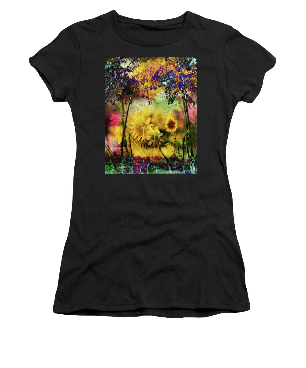 Shara Abel Women's T-Shirt featuring the photograph Tranquility by Shara Abel