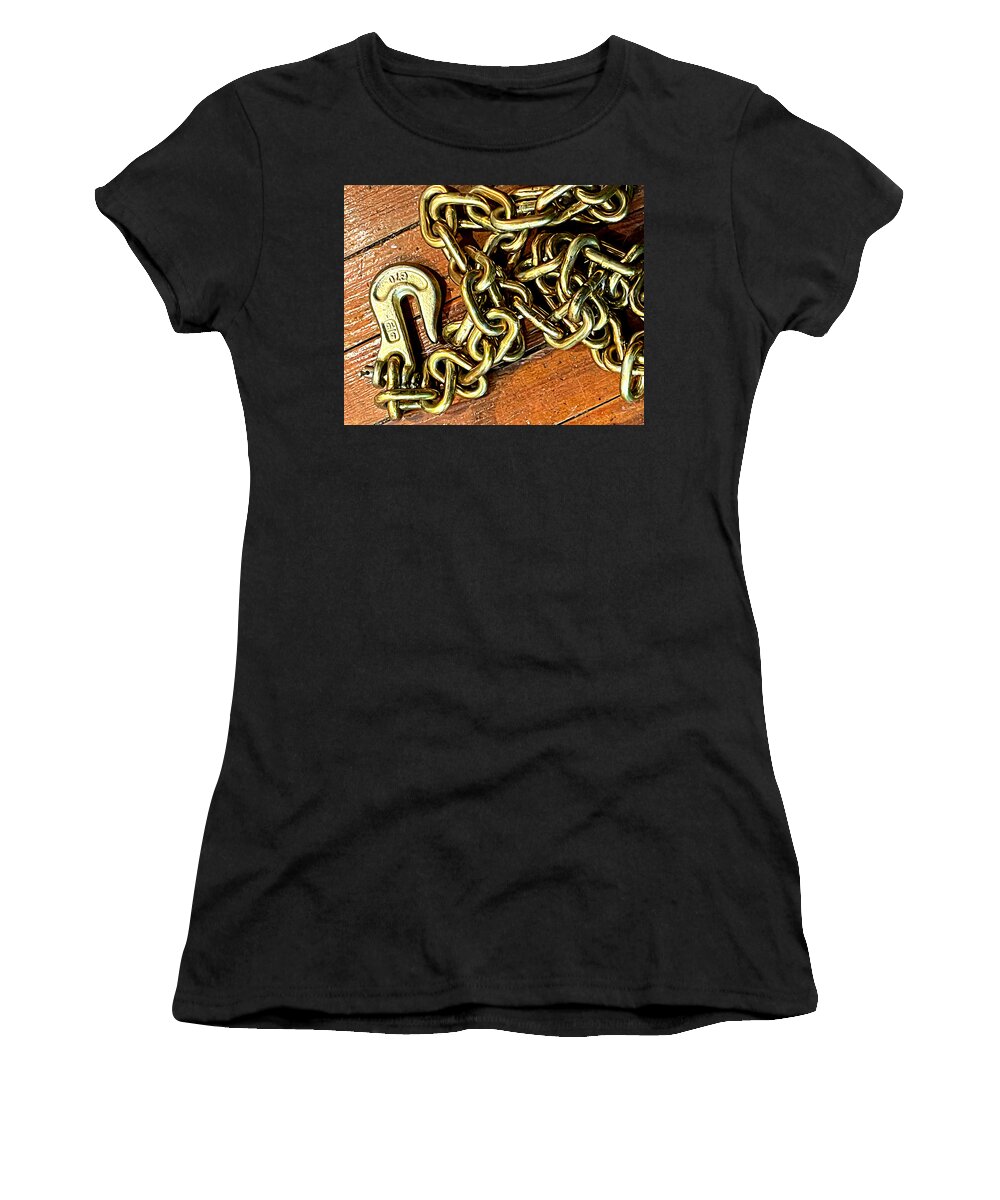 Chain Women's T-Shirt featuring the photograph Unchained by Lee Darnell