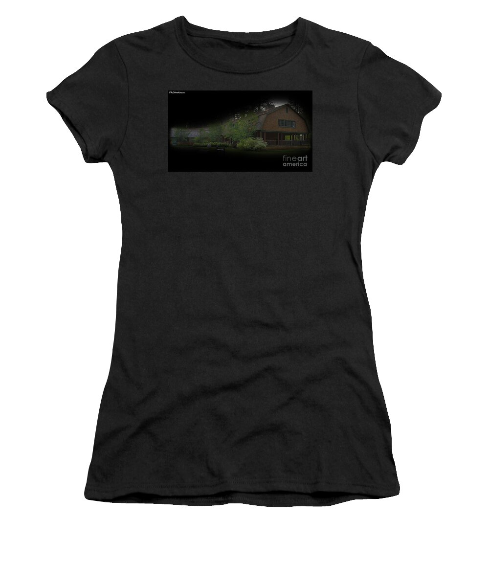 Valhalla Women's T-Shirt featuring the photograph Valhalla, Camp Richardson, Lake Tahoe, California, USA, El Dorado National Forest by PROMedias US